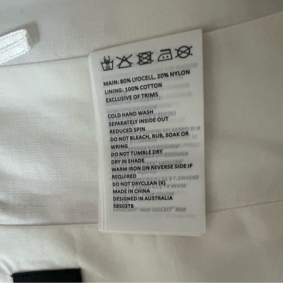 NWT Bardot White Bustier/Corset w/ Pink Cherry Blossom Floral Print 🌸 - Picture 5 of 6